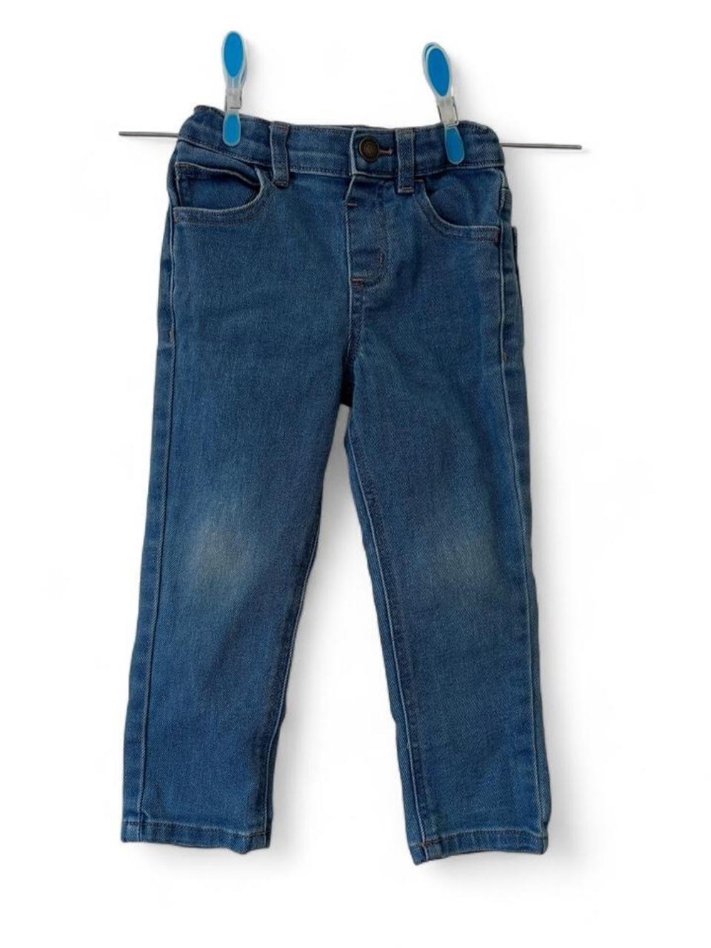 Toddler Boy 3T Denim Classic Blue Straight Leg Skinny Leg Jeans Garanimals
